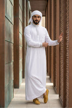 Platinum White Thobe SC01