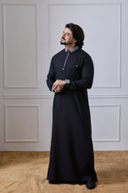 Black color Thobe | AN 2328
