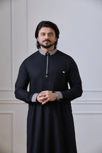Black color Thobe | AN 2328
