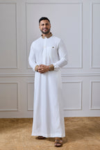 Light Cream Arabic Dress for Men | AN 2315