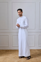 White elegant design pattern Thobe | AN 2326