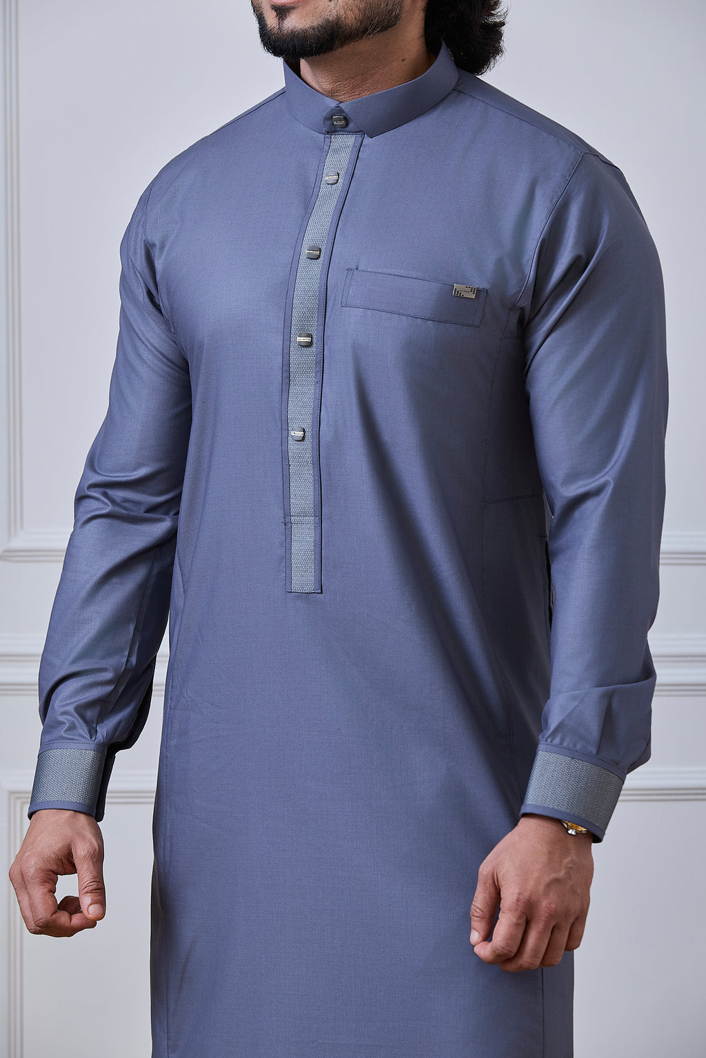 Steel Grey Thobe | AN 2325 C3