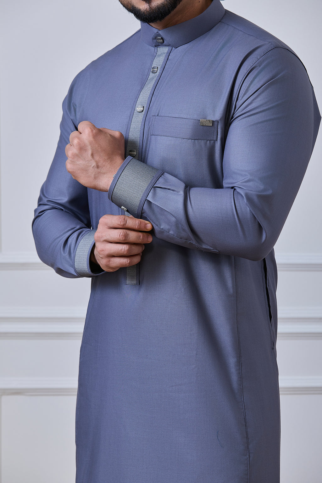 Steel Grey Thobe | AN 2325 C3