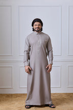 Brown Tuxedo Thobe | AN 1545
