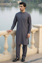 Steel Grey Kurta Pyjama IG06