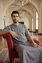 Half Sleeves Grey Thobe NC05