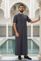 Half Sleeves Grey Thobe NC01