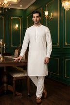 Light Cream Kurta Pyjama IG01