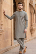 Sage Green Kurta Pyjama NN09