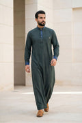 Signature Emerald Green Thobe AC02