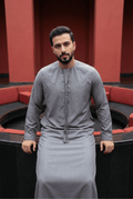 Emirati Graphite Grey Thobe PO06