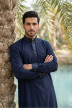 Signature Navy Blue Thobe AC01
