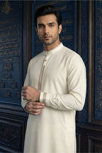 Light Cream Kurta Pyjama IG07
