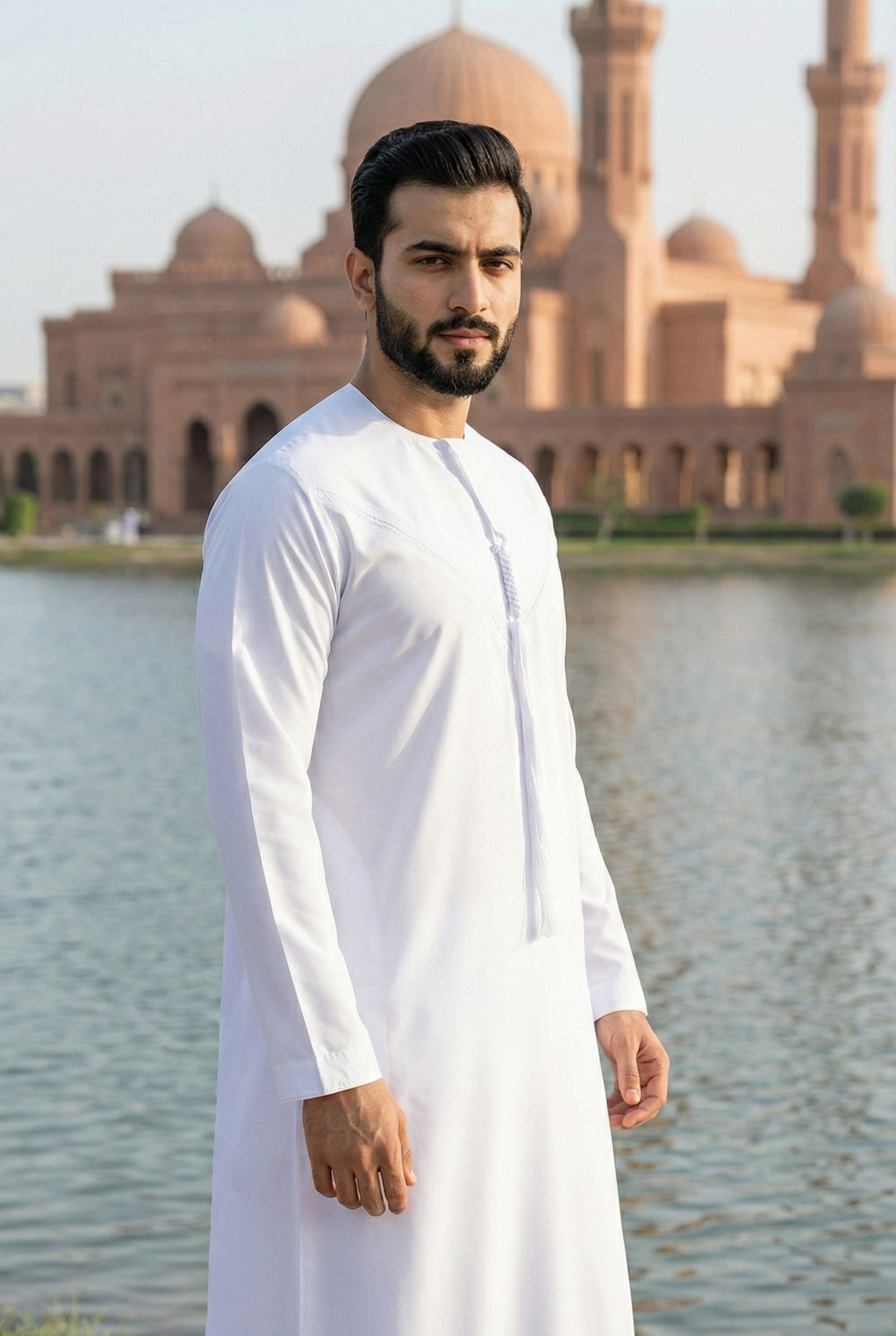 Emirati Cool White Thobe PO01