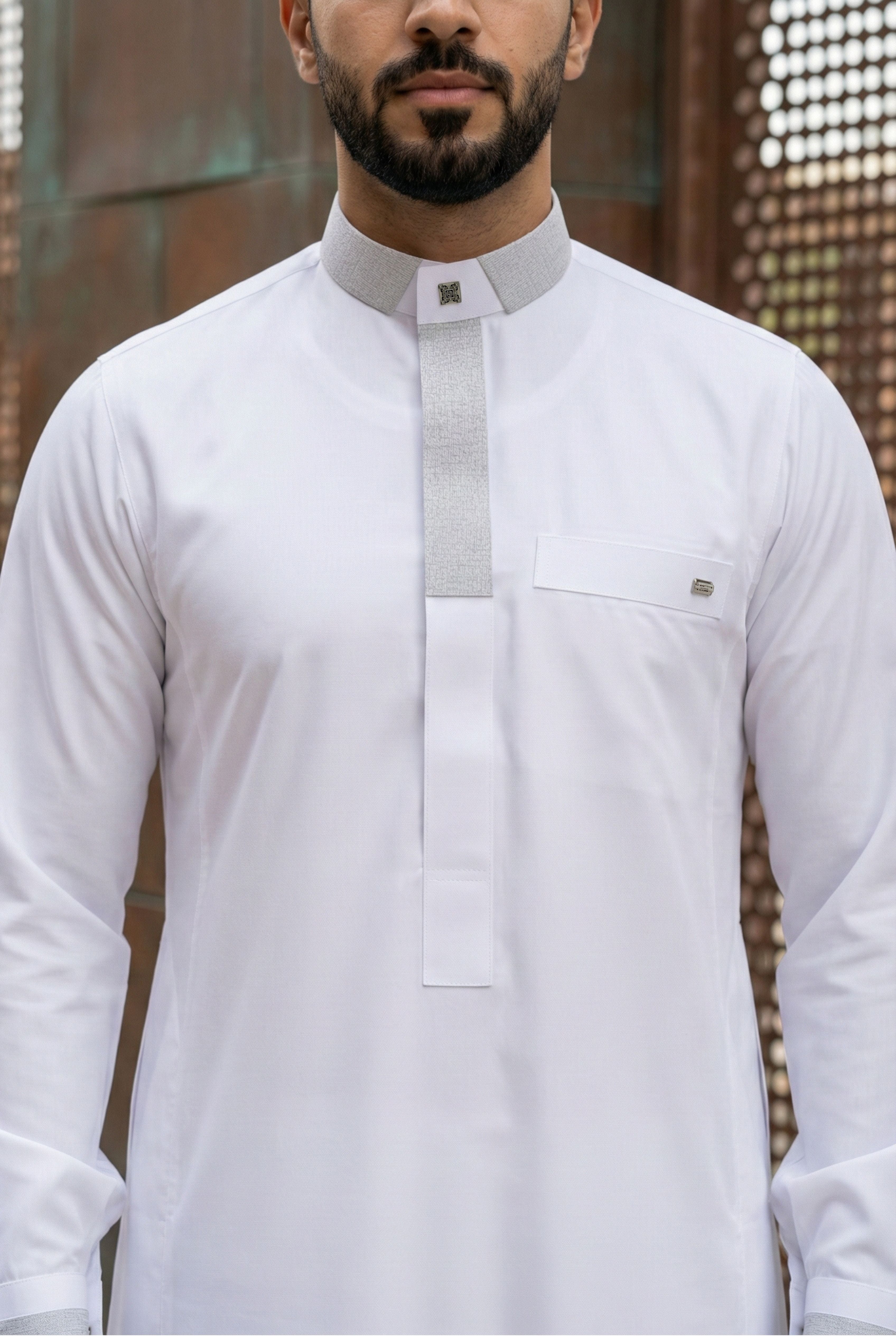 Platinum White Thobe SC01