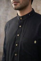 Platinum Onyx Black Thobe SC12