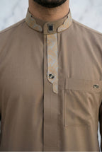 Signature Light Brown Thobe AC03