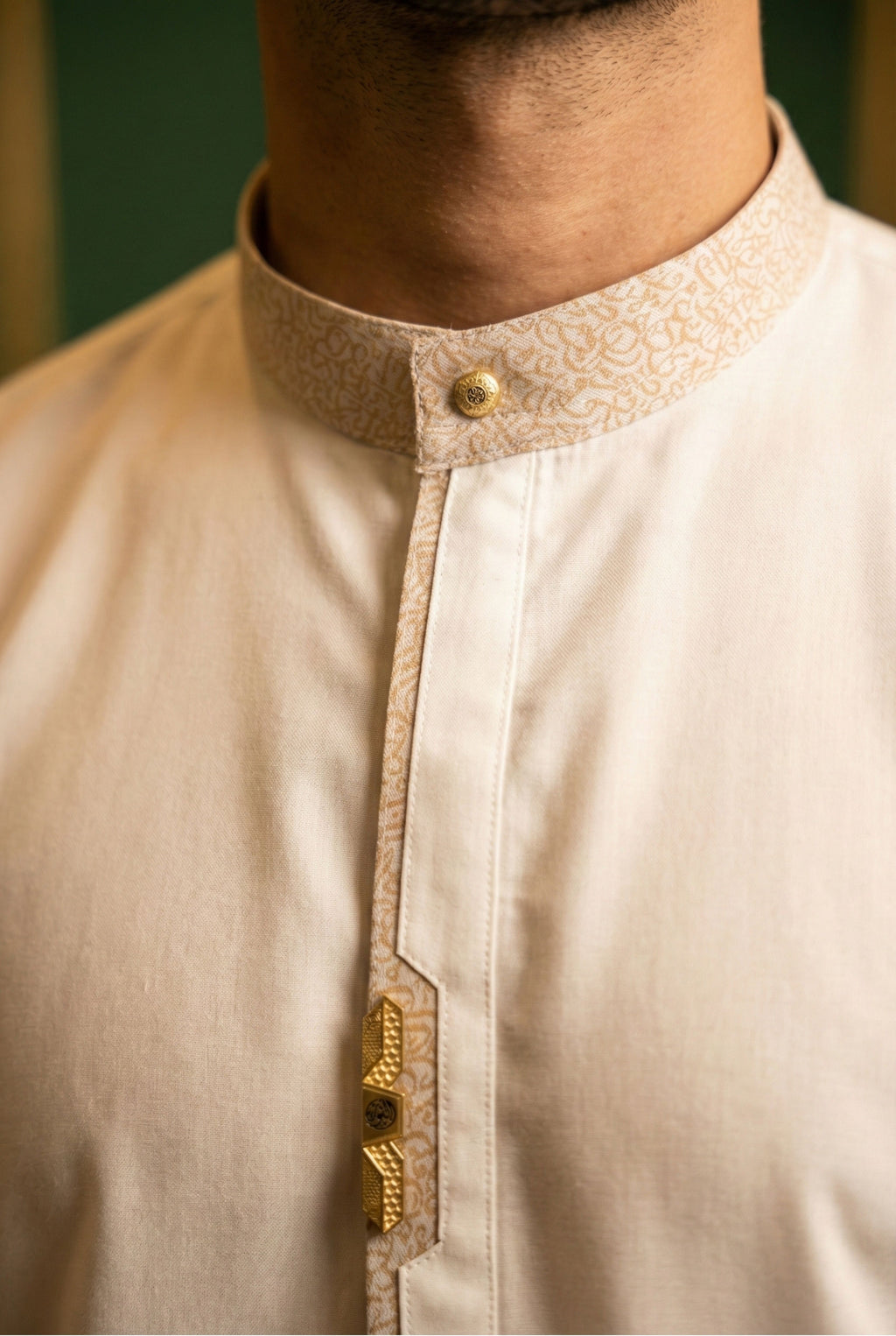Light Cream Kurta Pyjama IG01