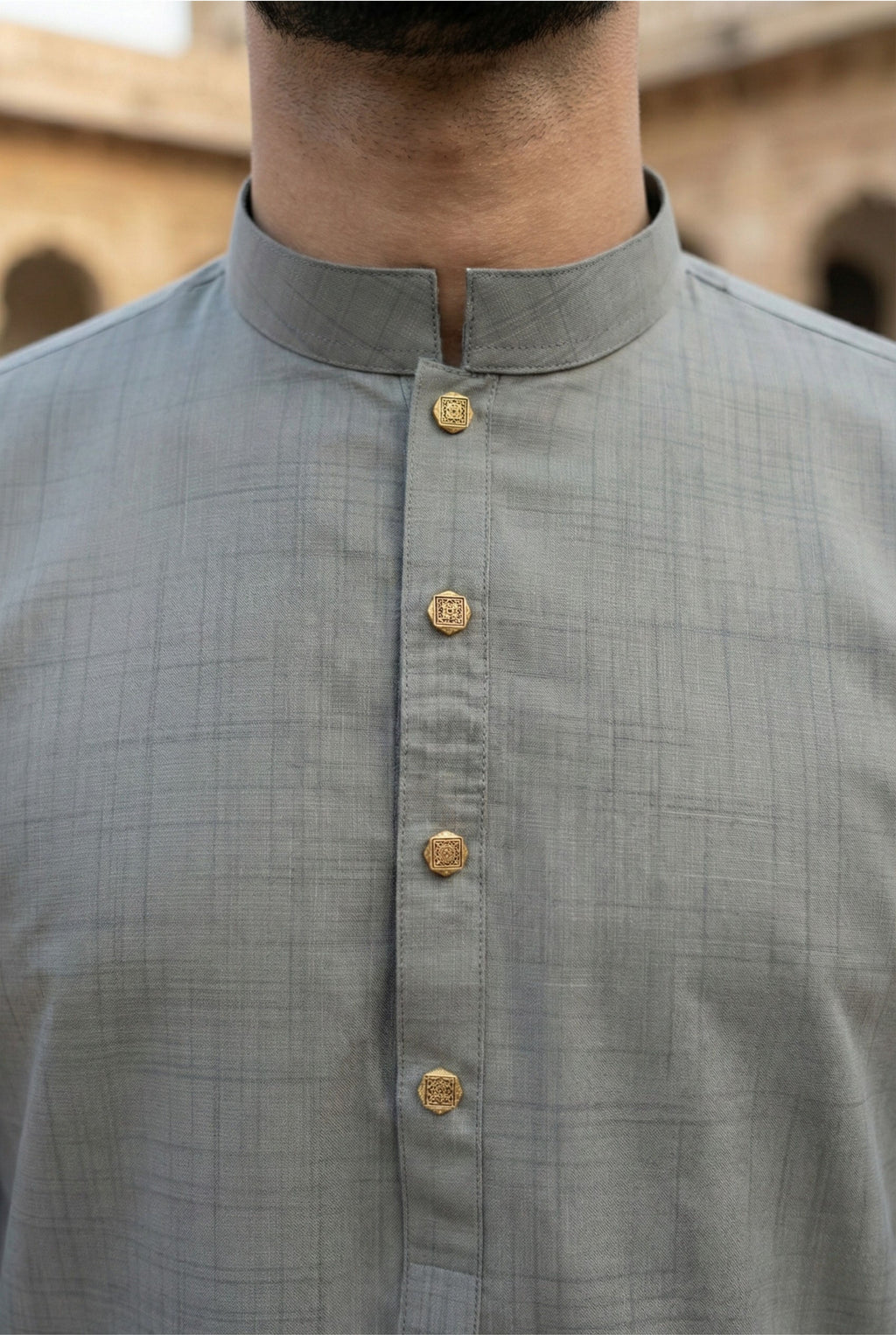 Sage Green Kurta Pyjama NN09