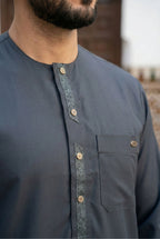 Half Sleeves Grey Thobe NC01