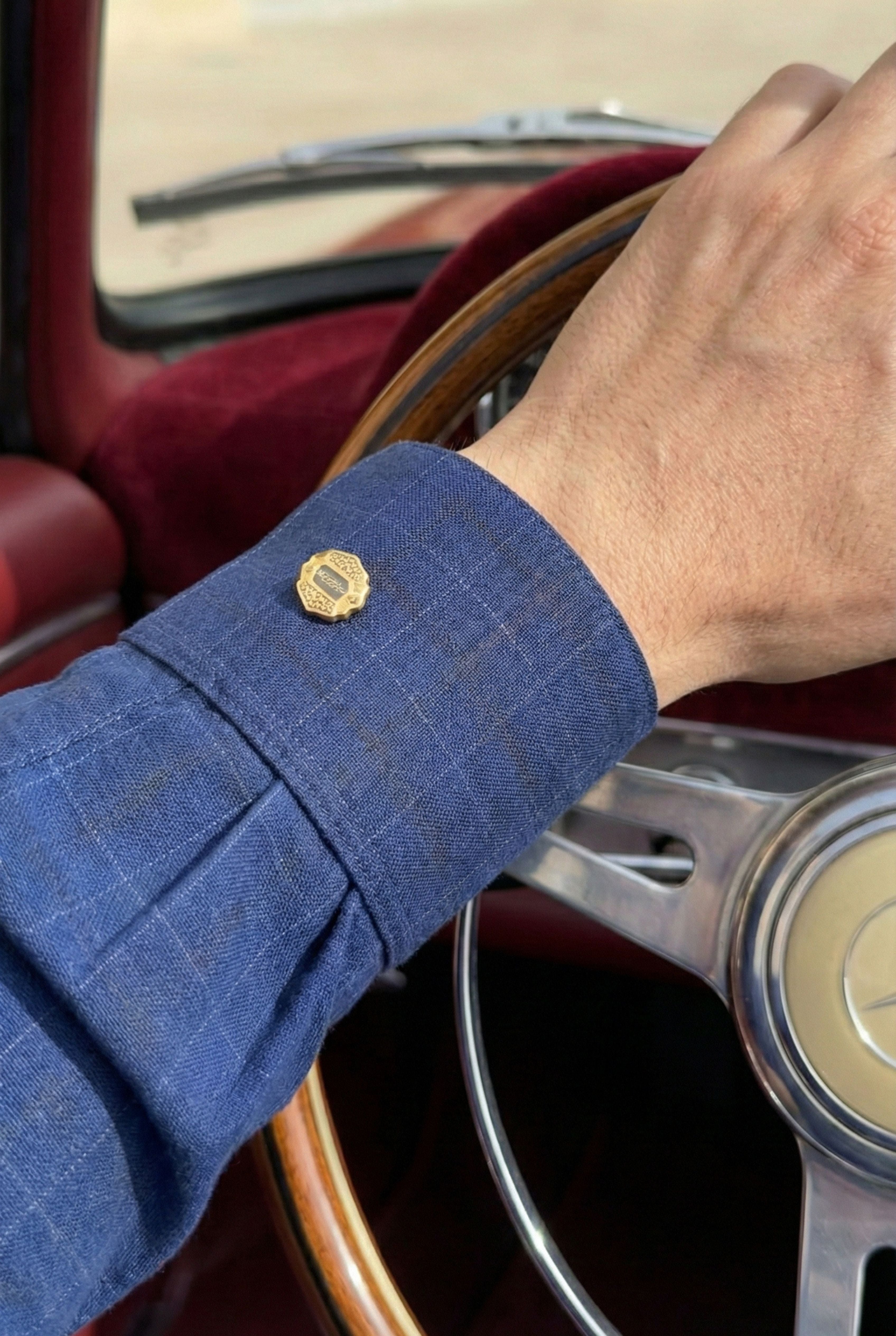 Navy Blue Kurta Pyjama IG03
