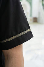 Half Sleeves Black Thobe NC04