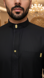 Signature Onyx Black Thobe AC06