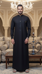 Signature Onyx Black Thobe AC06